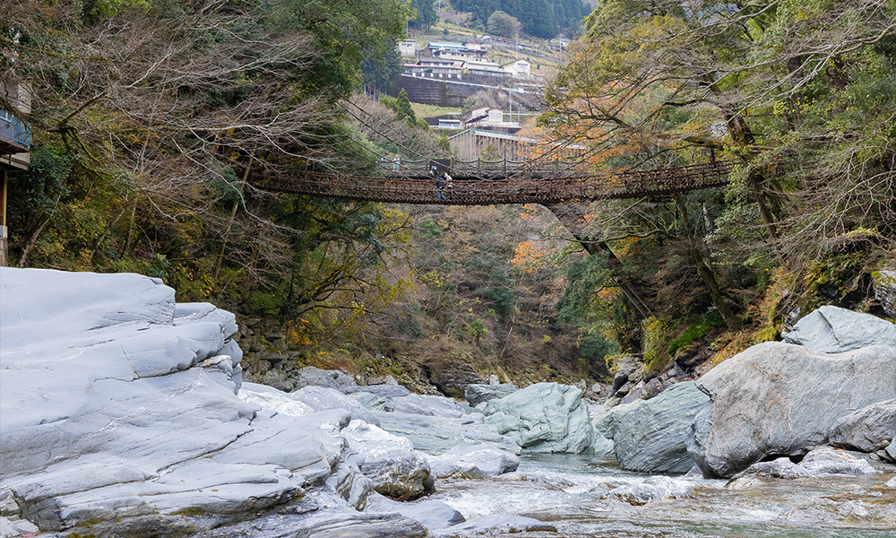 祖谷のかずら橋
